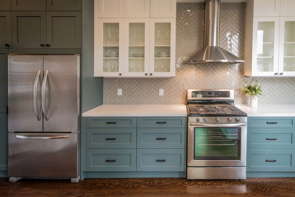 two color kitchen cabinet combinations        <h3 class=