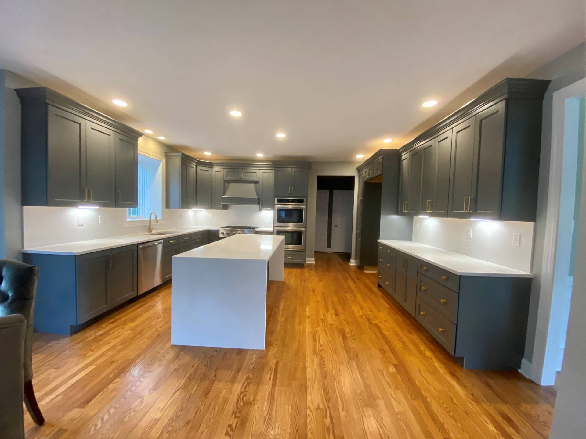 Landenberg PA Kitchen Remodel Quartz Countertops Schrock Cabinetry   Kichen Makeover Landenberg Pa 